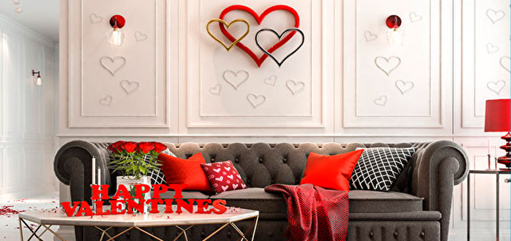8 formas sencillas de decorar tu departamento para el día de San Valentín