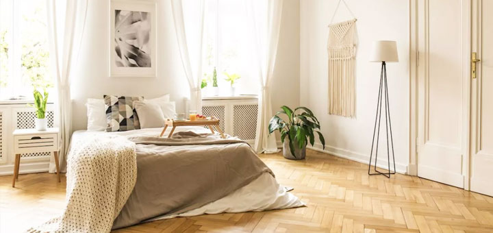 5 materiales populares para pisos de dormitorios