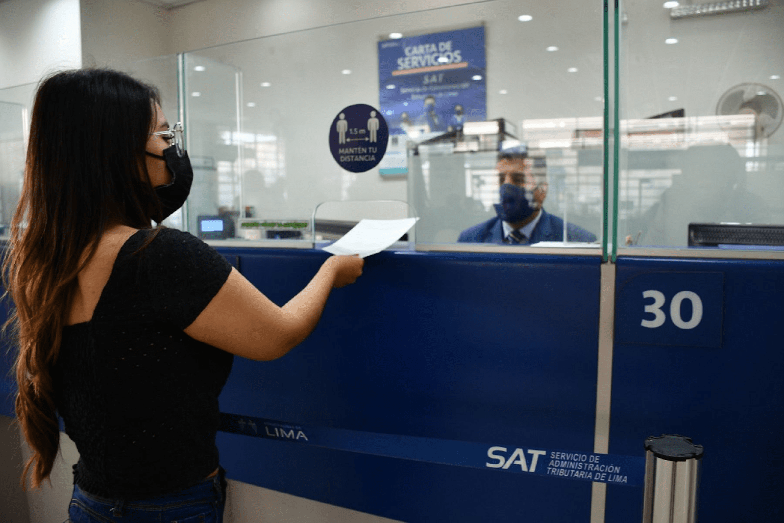 Oficina del SAT en Lima - Pago del impuesto de alcabala al comprar un inmueble